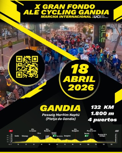 X Gran Fondo Ale Cycling Gandia