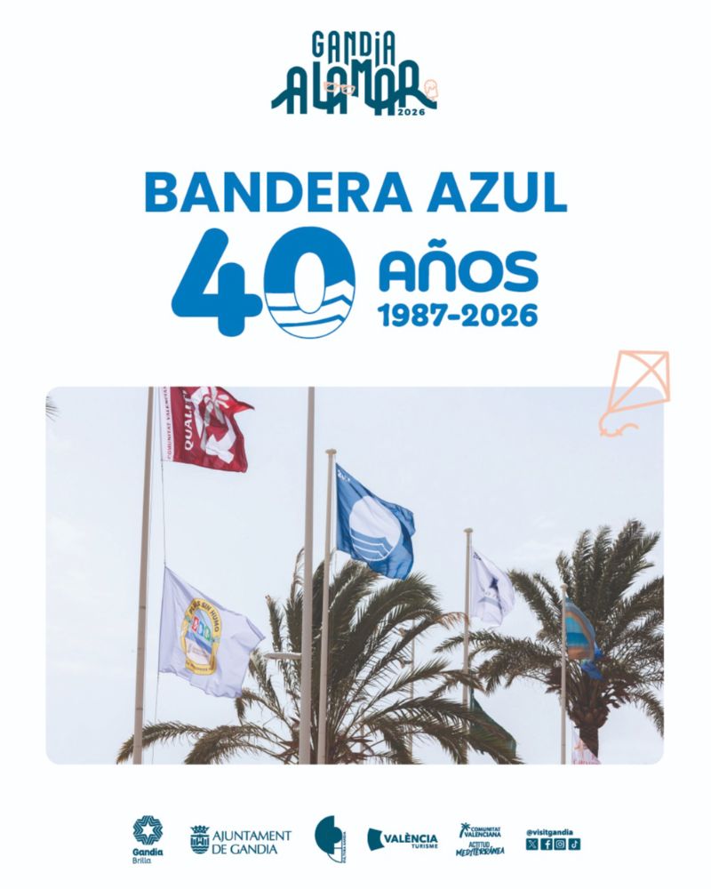 Programación Bandera Azul 40 años