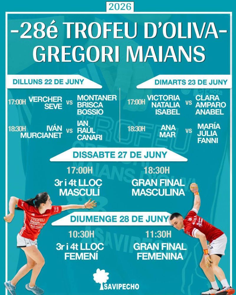28º Trofeo Gregori Maians - Savipecho