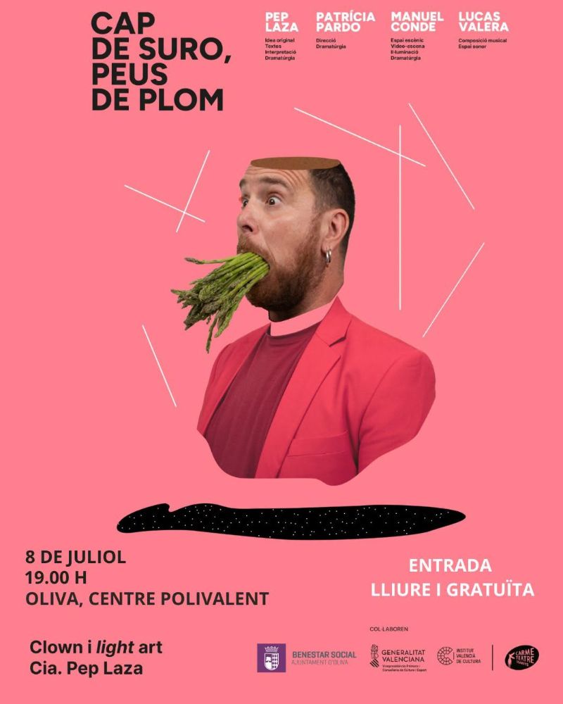 "Cap de suro, peus de plom"