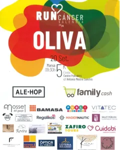 Marcha solidaria RunCáncer Oliva 2026