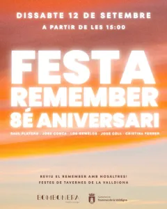 Festa Remember 8é Aniversari