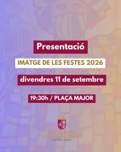 Presentación de la imagen de las fiestas 2026