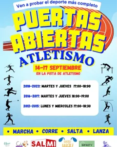Puertas Abiertas de Atletismo