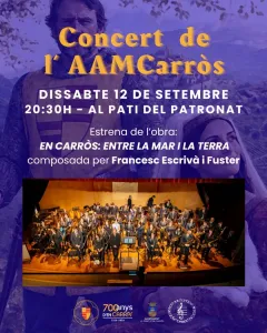 Concierto de la AAMCarròs