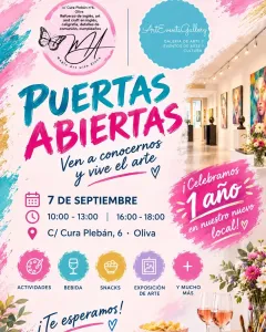 Jornada de puertas abiertas en Art Events Gallery