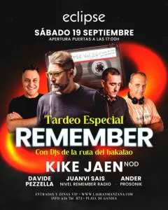 Tardeo Especial Remember