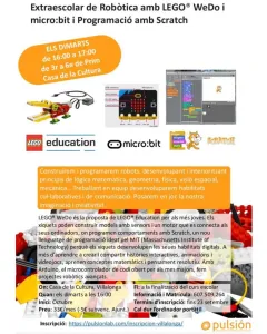Extraescolar de Robótica con Lego