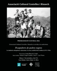 Conferencia 'Picapedrers de pedres negres'