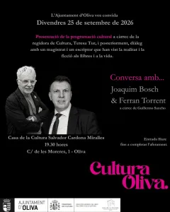 Presentación de la programación cultural de Oliva 26-27