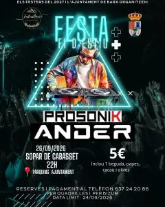 Fiesta final de Verano
