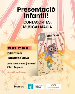 Presentación del libro infantil 'Ottus Talpus'
