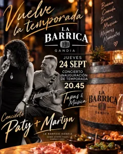 Concierto de Paty + Martyn