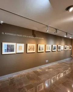 "El Poverello d’Assís sota la mirada de José Benlliure"