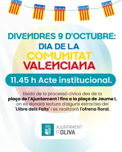 Día de la Comunitat Valenciana - Acto Institucional