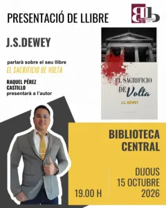 Presentación libro: El sacrificio de Volta