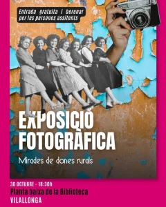 Exposición Fotográfica "Mirades de dones rurals"