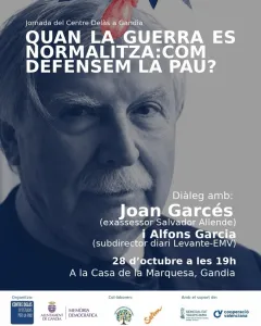 Jornada "Quan la guerra es normalitza: Com defensem la pau?"