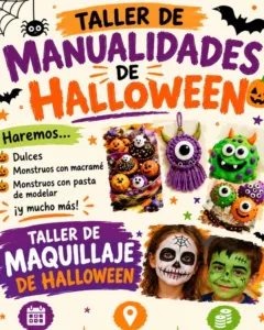 Taller de Manualidades de Halloween