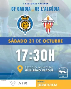 CF Gandia - U.E. L' Alcúdia