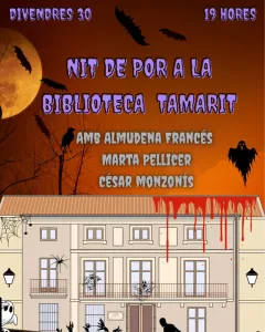 Noche de miedo en la Biblioteca Tamarit