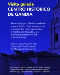 Visita Guiada Centro Histórico de Gandia
