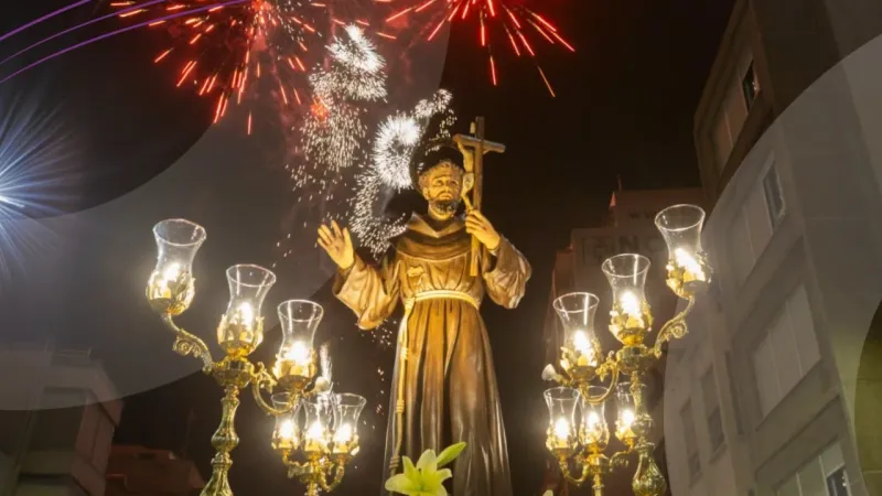 Sant Francesc d’Assís vuelve a llenar Oliva de tradición, música y actos festivos
