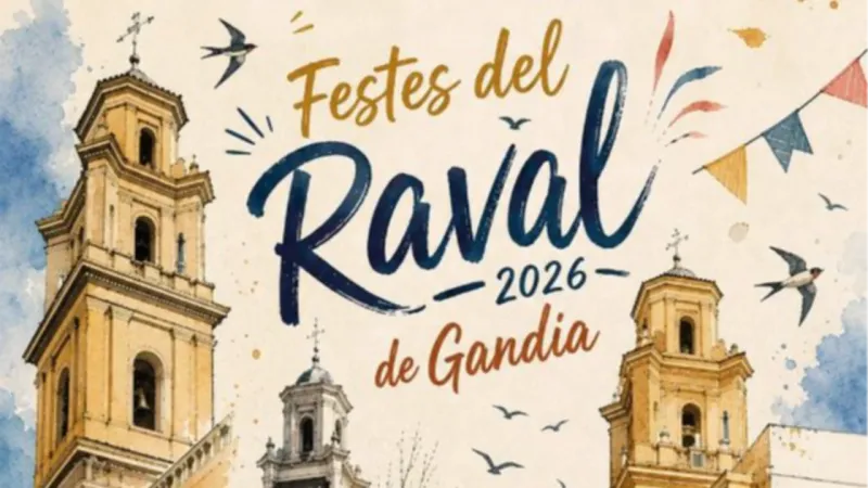 Tres días de fiesta en el Raval: todo lo que habrá en Gandia del 18 al 20 de septiembre